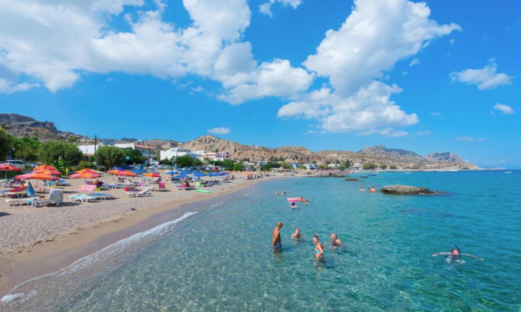Thalassia Avra Stegna Beach Archangelos  Exterior photo
